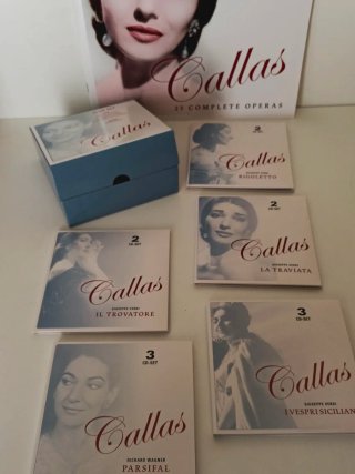 María Callas 52 Cd,s para 25 óperas completas