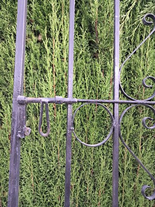 Reja de hierro macizo para puerta/ventana