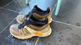 Zapatillas Salomon Trekking Gore-Tex Beige/Marrón
