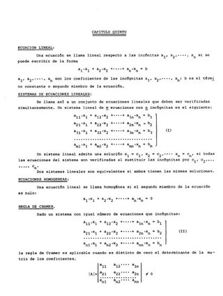 ALGEBRA LINEAL. PROBLEMAS DE MATEMATICAS.