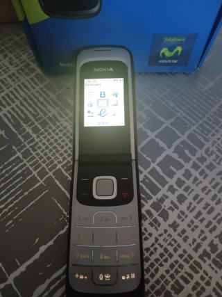 Telefono Mobile Nokia 2720 Fold Argento/Nero