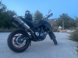 Yamaha XT660X supermotard