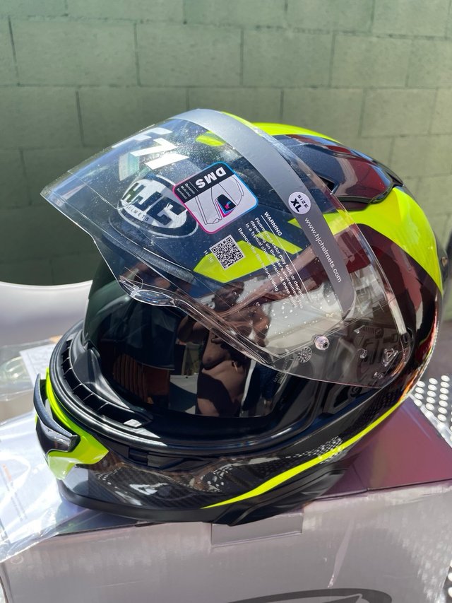 Casco HJC F71 Carbon Nevio TOZZ MC3H Moto