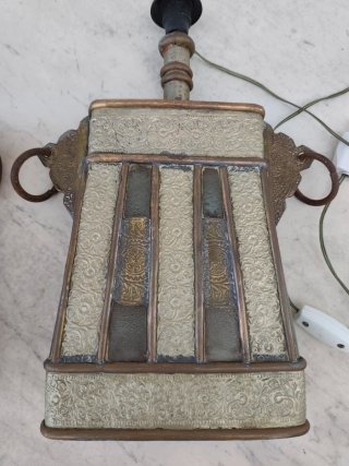 2 Antiche lampade da tavolo moresche
