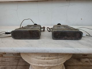 2 Antiche lampade da tavolo moresche
