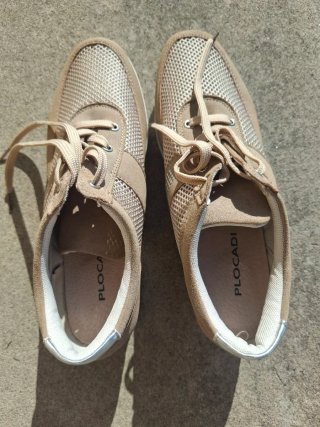 Scarpe donna PLOCADi beige tg 40