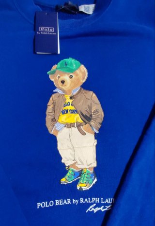 Sudadera Polo Bear Ralph Lauren Mujer Talla M