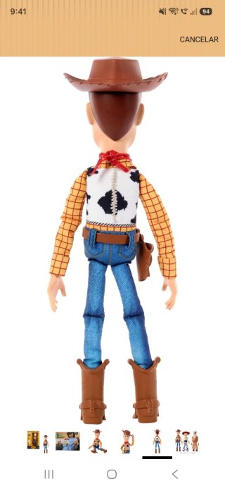 Muñeco Woody Toy Story 5