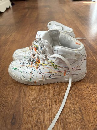 Nike Air Force 1 High custom paint