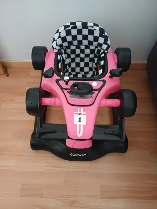 Andador bebé F1 rosa