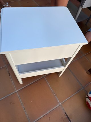 Mesita de noche blanca Ikea