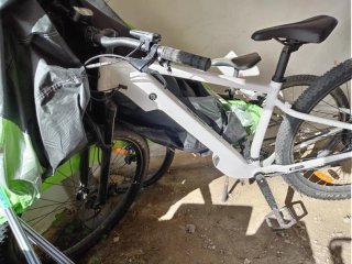 Bicicleta Eléctrica Blanca
