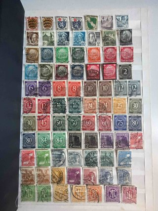 Sellos antiguos de Alemania.