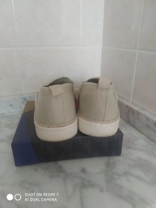 Sneakers slip on Zara in tessuto