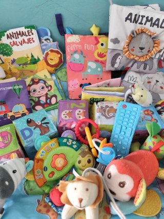 Lote Juguetes Bebé Educativos y Divertidos