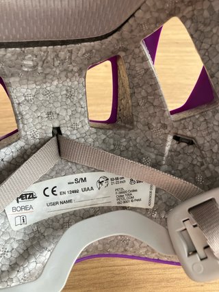 Casco Petzl Borea T-S/M Morado. Mujer