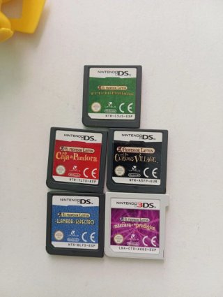 Pack 5 Giochi Nintendo DS Professor Layton