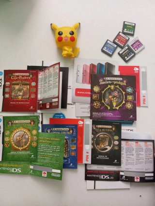 Pack 5 Giochi Nintendo DS Professor Layton