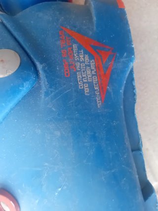 Botas de esquí Lange azules. Creo que son un 31