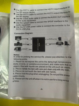 Extractor Audio HDTV 4Kx2K
