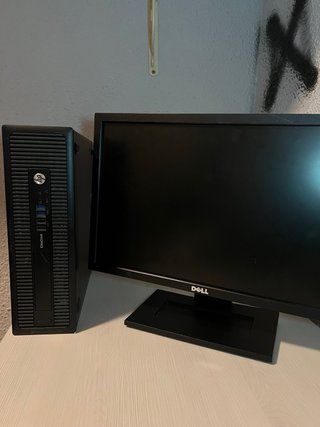 Ordenador HP EliteDesk Negro