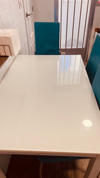 Mesa extensible cocina 4 sillas
