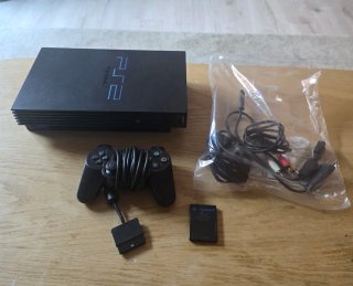Consola PlayStation 2 + Cables + Mando + Tarjeta