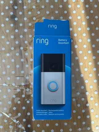 Videotimbre Ring con batería recargable