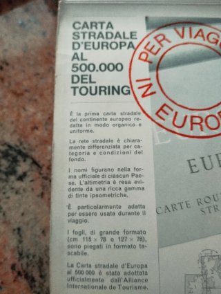 Raccolta carte stradali La Grande Italia TCI