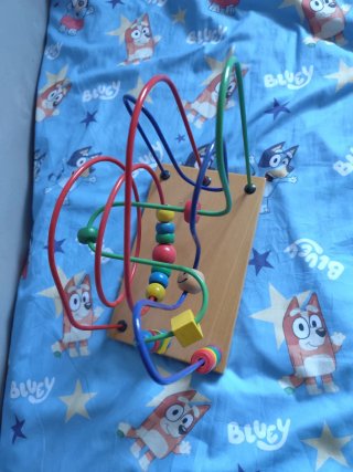 Juguete motricidad fina madera Montessori