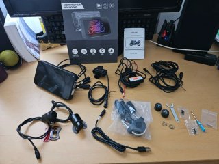 GPS Maxca X7 Carplay Motocicleta