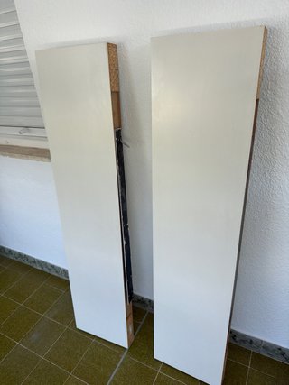 2 Estanterías blancas IKEA