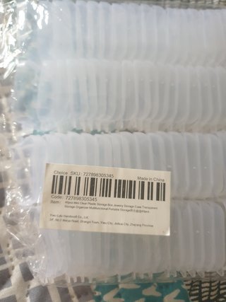 40 mini contenitori per gioielli