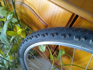 Rueda completa bicicleta 26" pulgadas