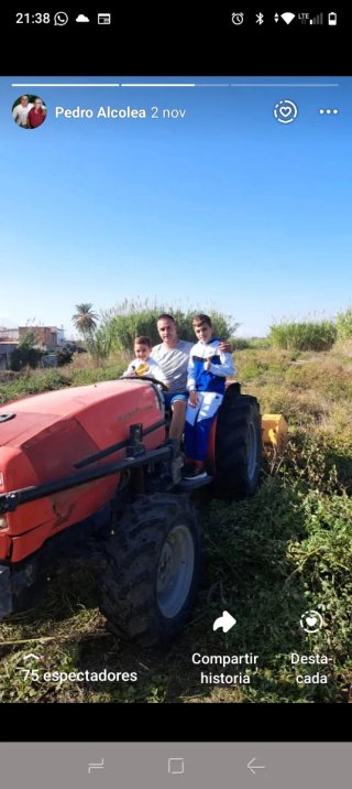 Desbroce de parcelas con tractor