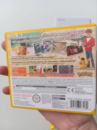 Detective Pikachu Nintendo 3DS PAL ES ⚡ Completo