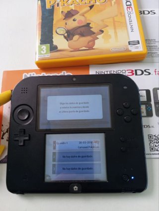 Detective Pikachu Nintendo 3DS PAL ES ⚡ Completo