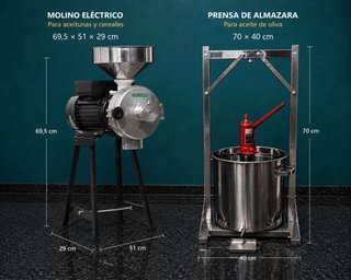 Almazara para aceite de oliva
