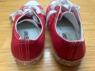 Zapatillas Lona GOLFCO Rojas Talla 39