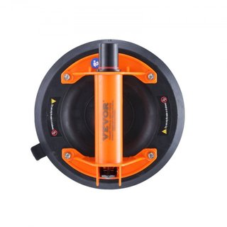Copa de Succión de Vidrio, 20.3 cm Capacidad de Carga de 279 kg, Copa de Succión al Vacío con Mango de ABS y Caja de Transporte, Herramienta Elevadora de Copa de Succión Industrial de Alta Resiste...