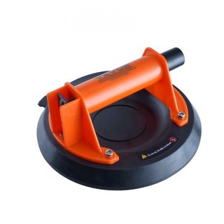 Copa de Succión de Vidrio, 20.3 cm Capacidad de Carga de 279 kg, Copa de Succión al Vacío con Mango de ABS y Caja de Transporte, Herramienta Elevadora de Copa de Succión Industrial de Alta Resiste...