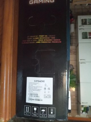 Pantalla AOC Negra