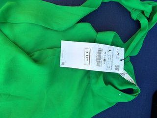Camiseta sin mangas verde