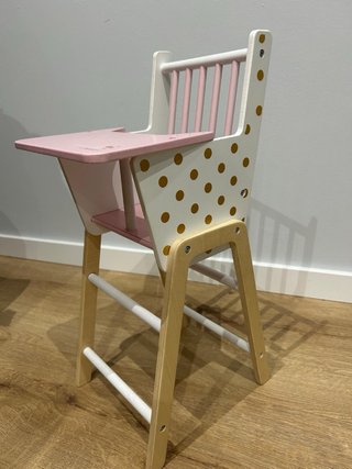 Trona de juguete rosa Janod