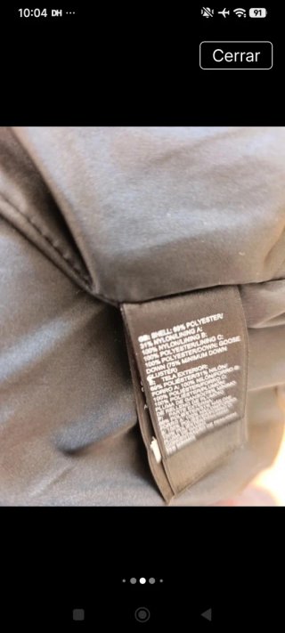Chaqueta The North Face acolchada Talla M 550