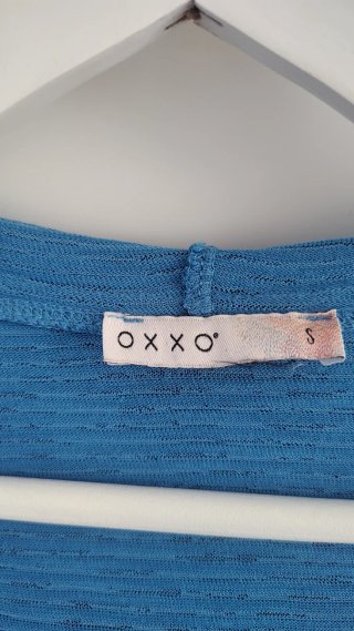 Chaqueta larga Oxxo azul talla S