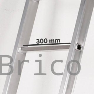 Escalera Aluminio Elite 3x12 - 3,44+3,44+3,44 M - 73-90-73x25mm