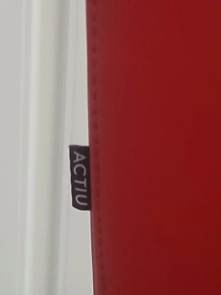 2 Sillones Confidente Actiu Polipiel Roja