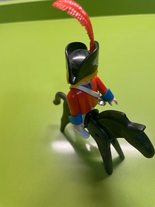 Playmobil Capitán Inglés a Caballo 70 vintage