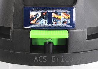 Aspirador Polvo Líquidos 70L 2400W 2 Motores 48463 - Saurium